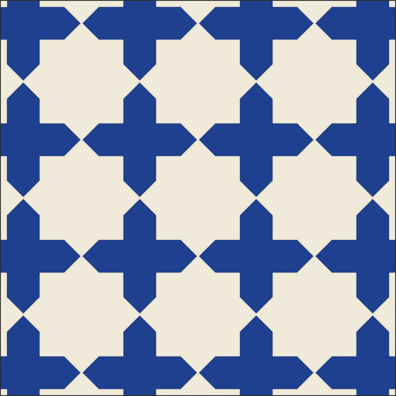 Khatem and cross, an original illustrated geometry study